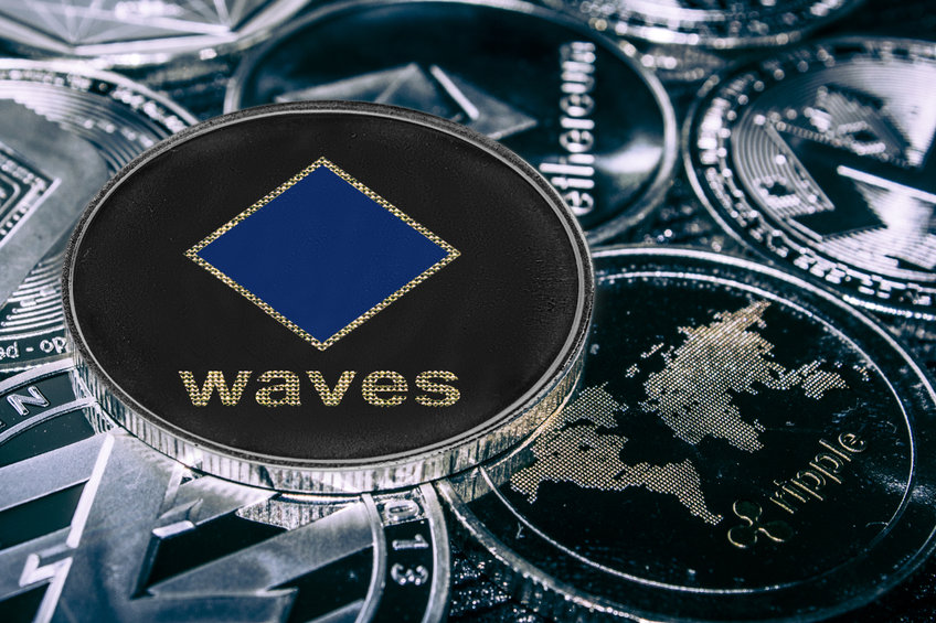 Why is the price of WAVES coin skyrocketing? It has risen by over 200% in the last two weeks