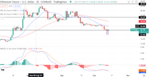 Ethereum Classic forms a bullish pin bar at support. What’s the outlook now?