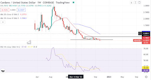 After 9% losses in a week, Cardano stares at a bottomless pit