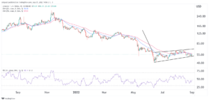 Litecoin price prediction: LTC could crash to $40 in September