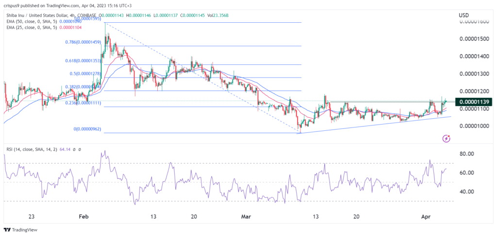 Shiba Inu price prediction as Dogecoin goes vertical